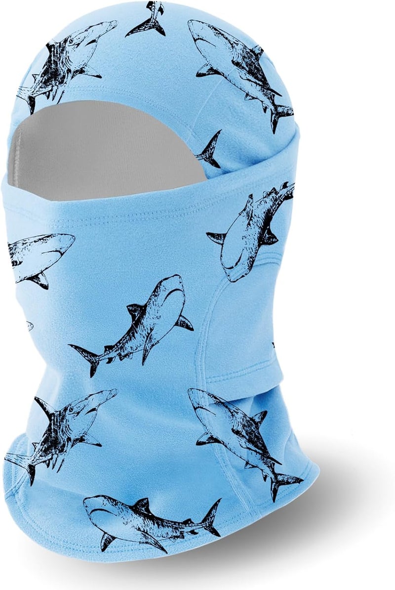 Wandx Winter Kids Balaclava Face Mask Full Fleece Gaiter Ski Mask Neck Warmer for Cold Weather Windproof Face Cover for Boys Girls - Image 1